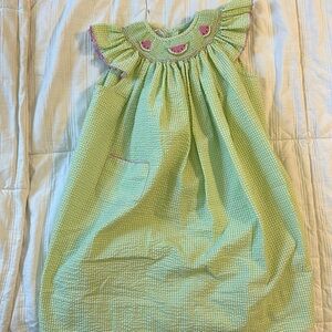 Girls Smocked summer dress
